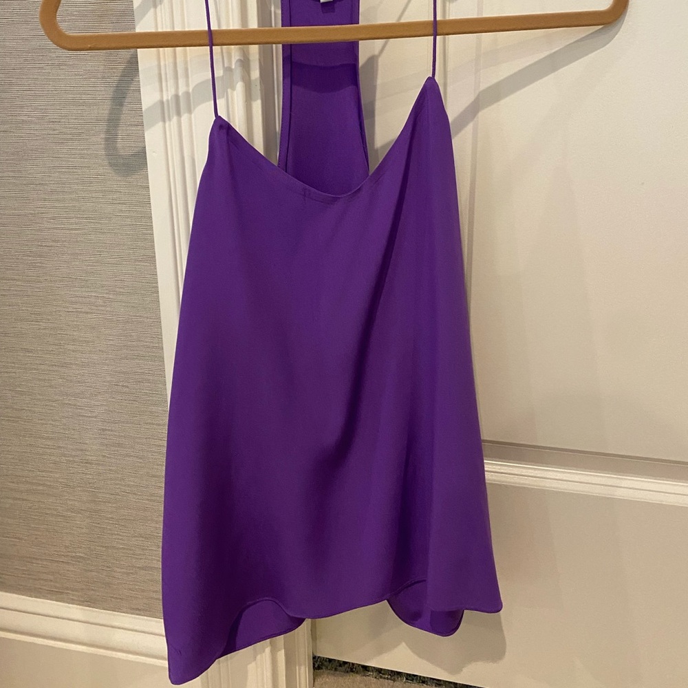 Size 0 Tibi silk tank